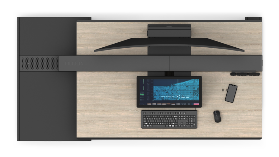 MODUS workstation topview