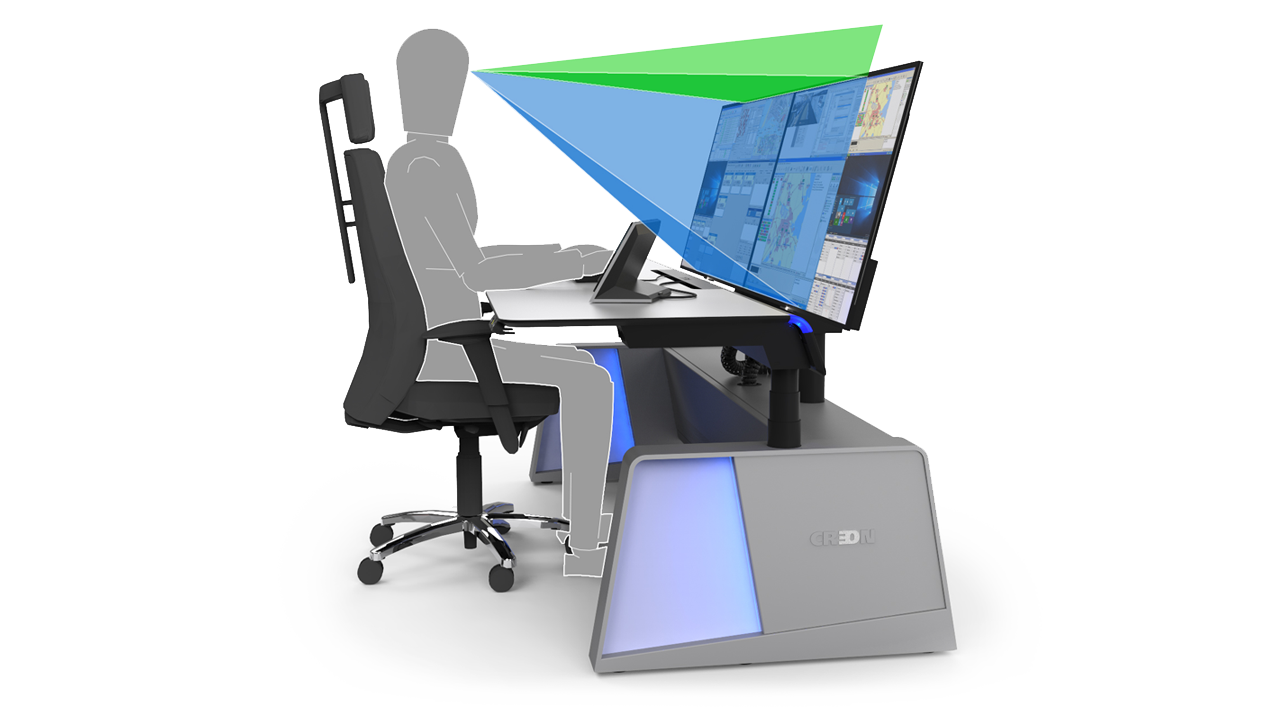 TITAN workstation ergonomically