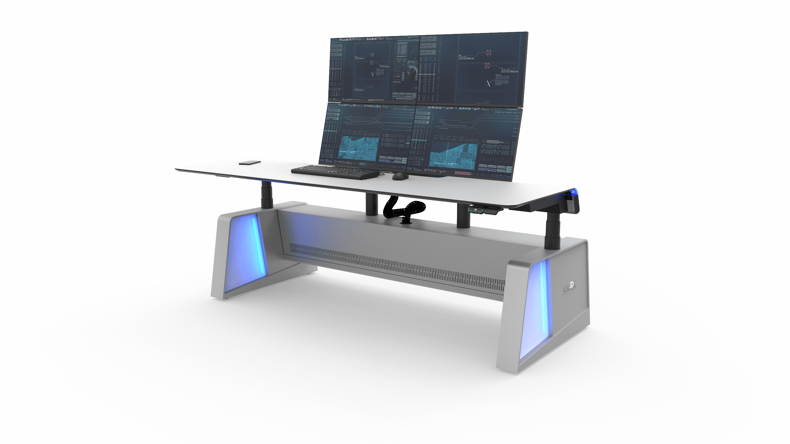 TITAN workstation monitors
