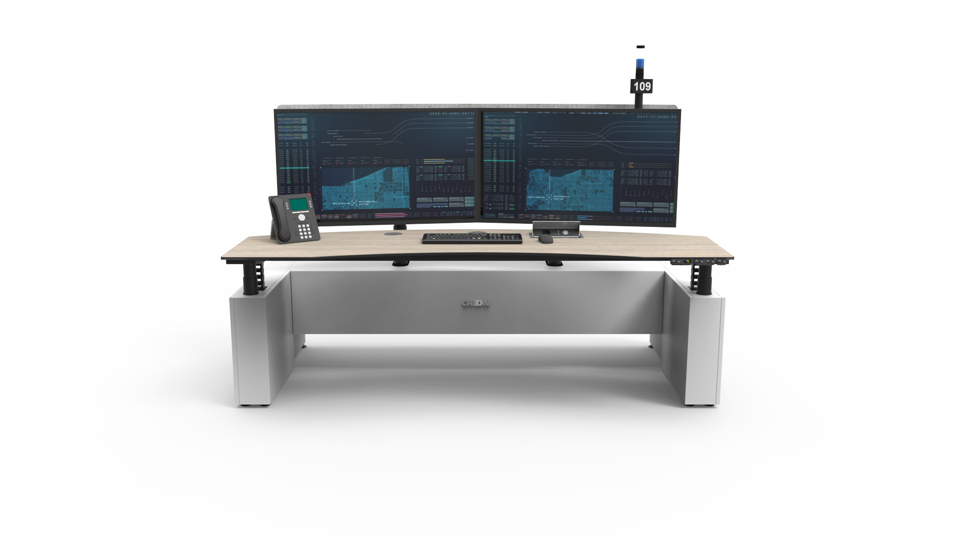 SPLIT workstation front