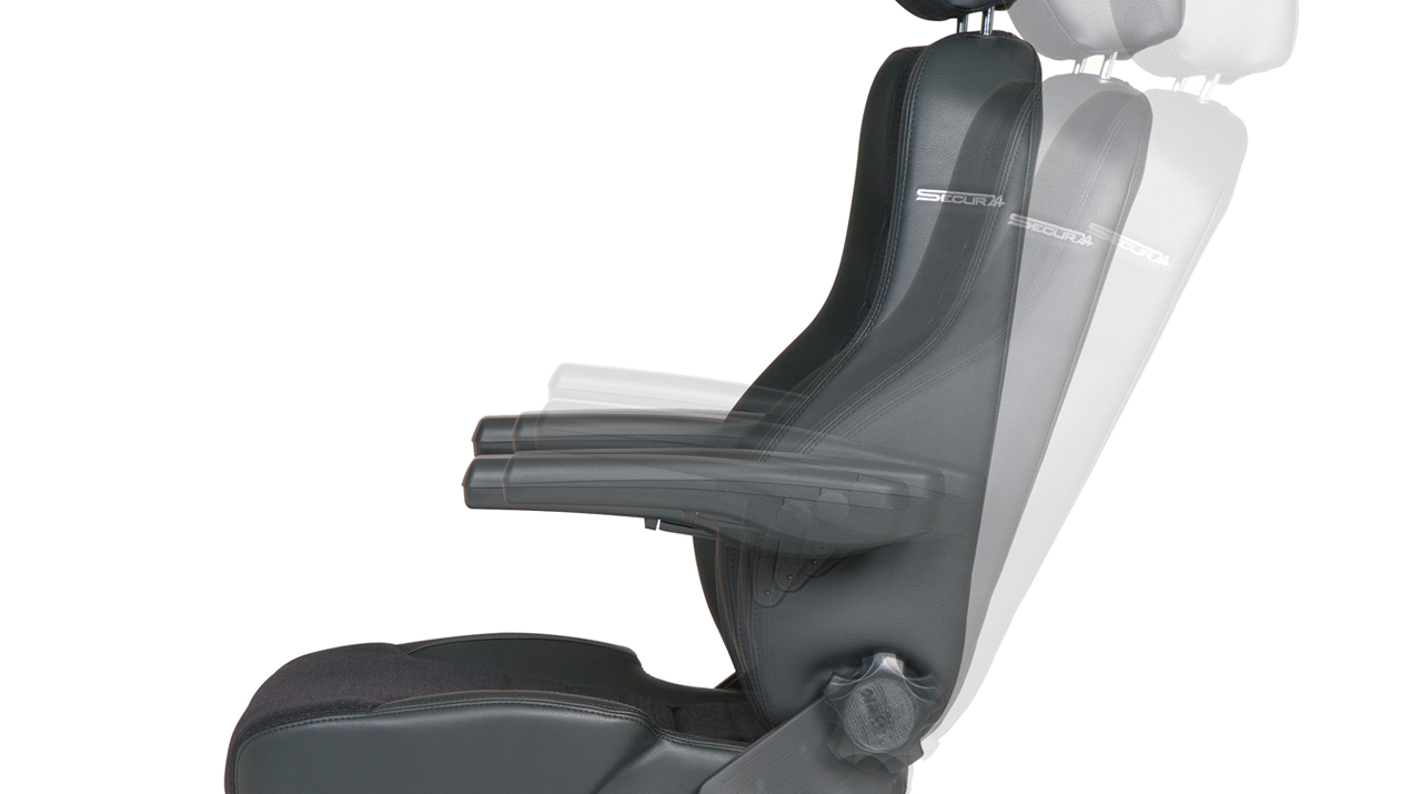 24/7 office chair Axia Secur24 dynamic backrest